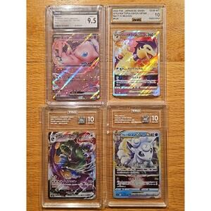 Pokemon All Graded MINT Card Lot MEW, Typhlosion, Vulpix Tornadus
